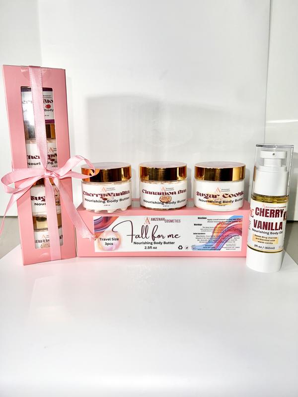 Fall for Me Body Butter Sample Box  Nourishing Moisturizing body care