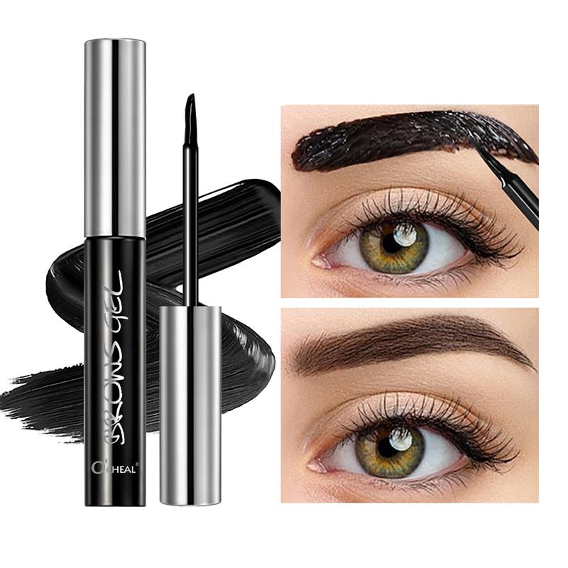 Tattoo Peel-Off Eyebrow Tinting Gel, Semi-Permanent Tattoo Eyebrow Peel-Off Eyebrow Tinting Gel, is waterproof, transfer-proof, and leaves eyebrows fuller and more defined