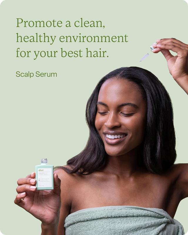 Divi Scalp Serum for Thinning Hair, 30ml – Clinically Tested, Nourishing Formula with Amino Acids, Caffeine & Rosemary Oil – Promotes Healthy Scalp & Fuller-Looking Hair, Reduces Oil & Product Buildup Haircare Comfort