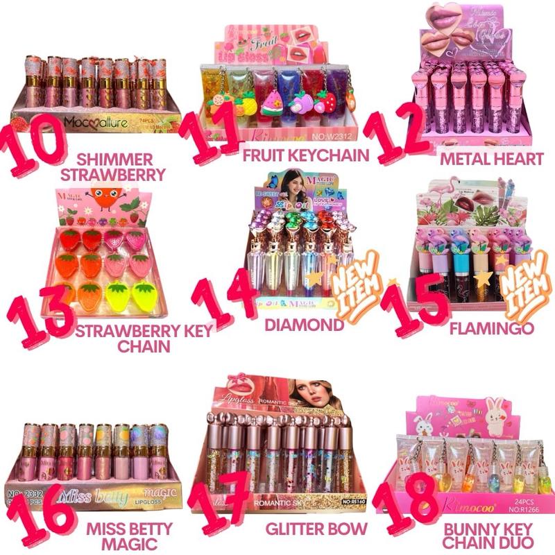 Wholesale bundles lip products - lip gloss lip balm lip tint lipstick makeup sets