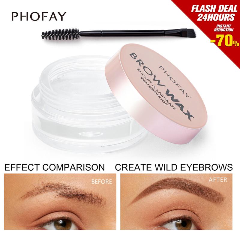 Brows PHOFAY Eyebrow Wax Cosmetics Brow Lift,Eyebrow Shaping Wax For Holding Brows Makeup Cosmetic