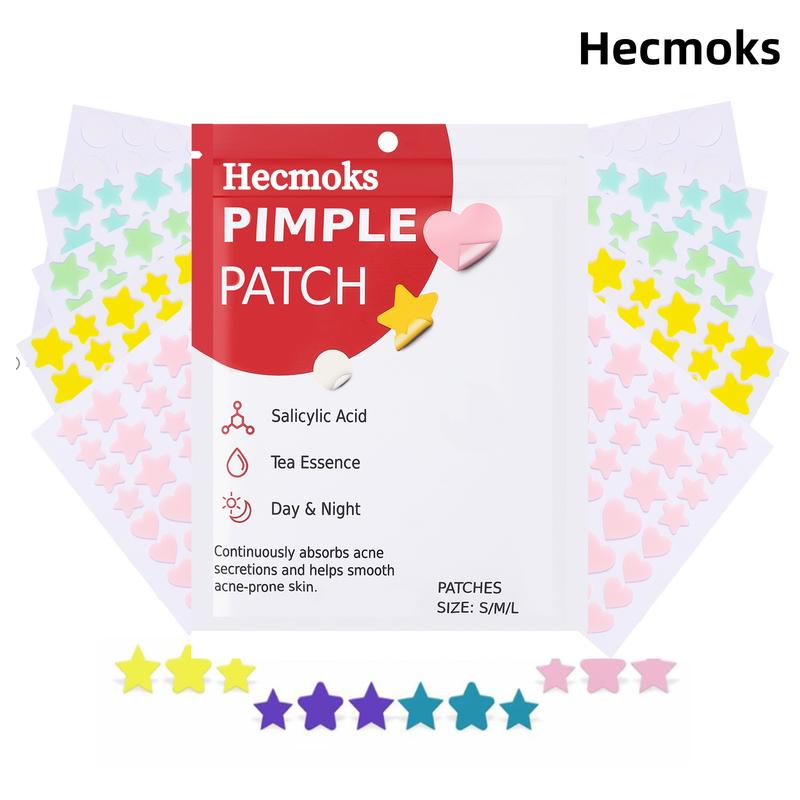 Hecmoks Acne Cover Patches, 232 280 304 400 412pcs box Multi-purpose Blemish & Pimple Cover Patches, Suitable for Women and Men Calendula Hydrocolloid