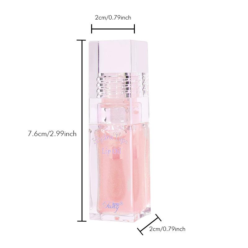 Color changing lip oil moisturizing easy color moisturizing not easy to stick cup color changing lip glaze toot lip makeup lip glow Bright Skincare brown  lip