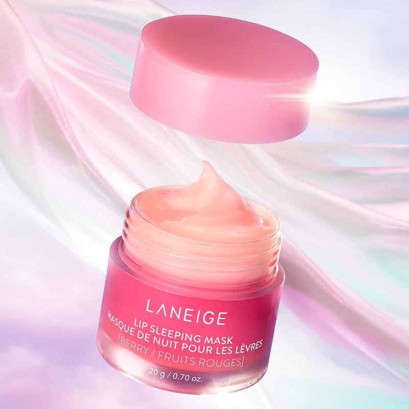 LANEIGE Lip Sleeping Mask Stocking Stuffer: Nourish, Hydrate, Vitamin C, Murumuru & Shea Butter, Antioxidants, Flaky, Dry Lips