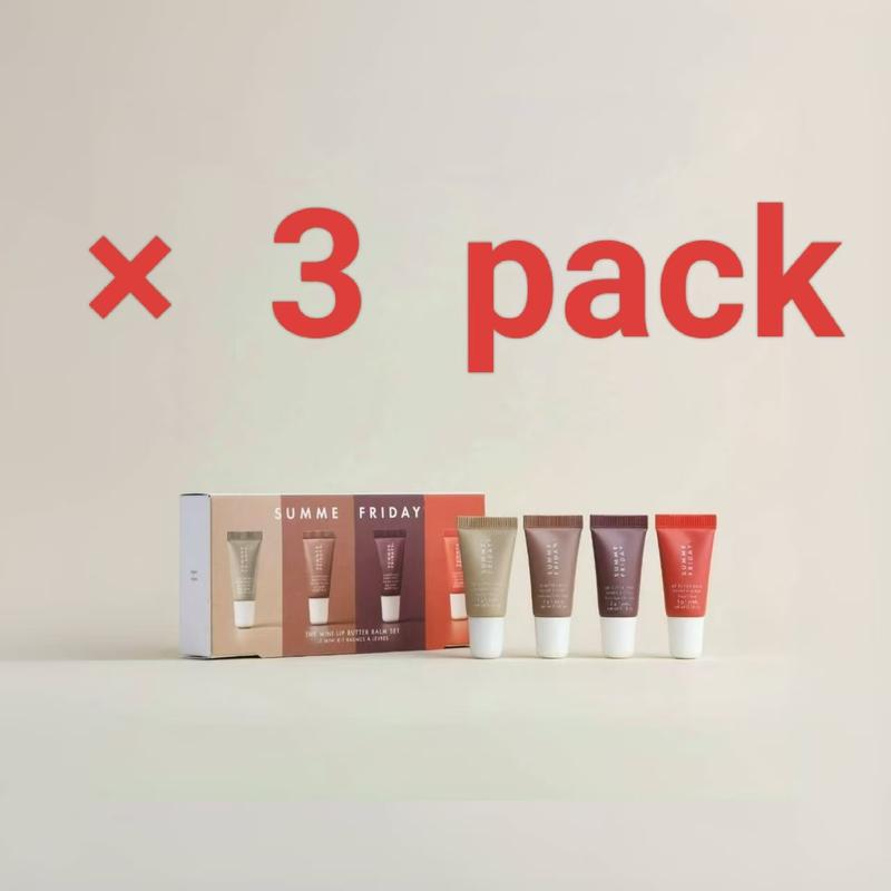 Multiple boxes，The Mini Neutrals Lip Butter BalmSet - Pack of 4