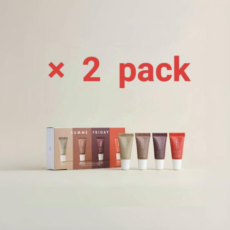 Multiple boxes，The Mini Neutrals Lip Butter BalmSet - Pack of 4