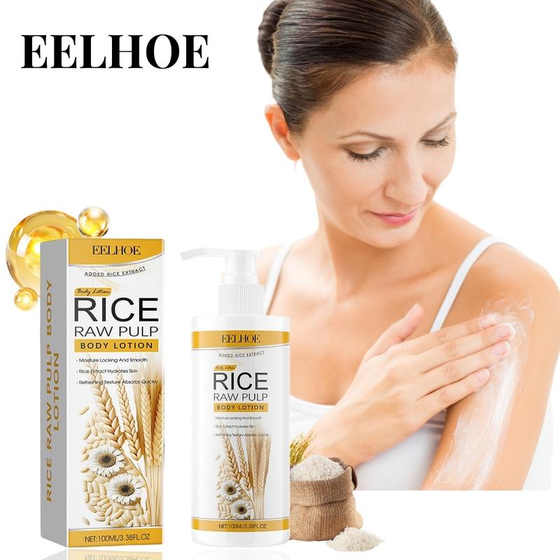 1 2 4pcs Rice Paste Moisturizing Body Milk Moisturizing Dry Skin Even Skin Tone Rejuvenating Body Care Lotion Comfort Hydrating Skin Care