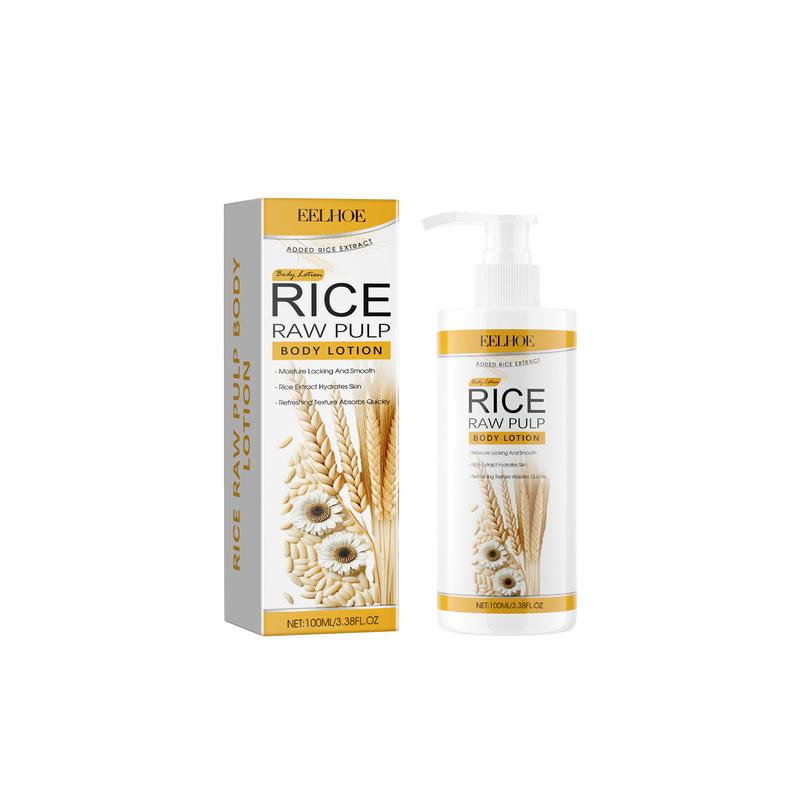 1 2 4pcs Rice Paste Moisturizing Body Milk Moisturizing Dry Skin Even Skin Tone Rejuvenating Body Care Lotion Comfort Hydrating Skin Care