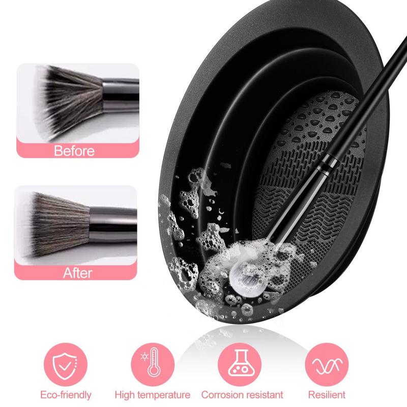 Makeup Tool Set, 26pcs set Makeup Sponges & Powder Puffs & Headband & Eyelash Curler & Brush Cleaning Tool & More, Professional Makeup Tools for Women