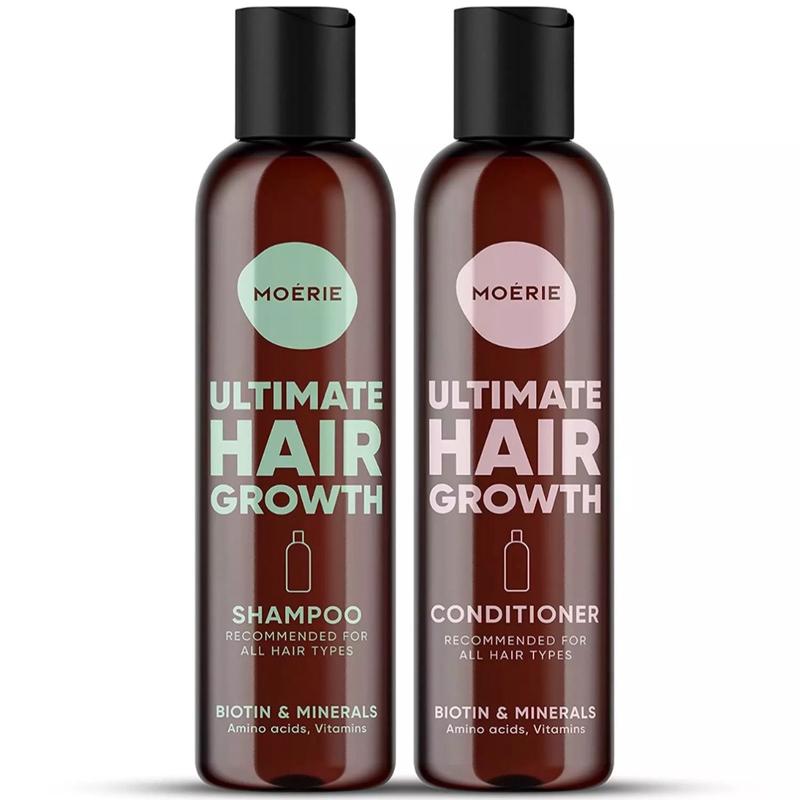 Thickening Volumizing Shampoo and Conditioner for Hair Loss with Ingr