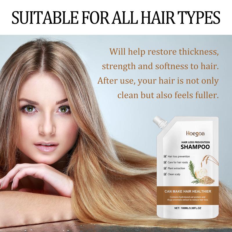 Original anti-hair loss herbal shampoo with a natural earthy aroma, a hair growth product with herbal blockers, suitable for both women and men, including hair that has undergone dyeing and perming.