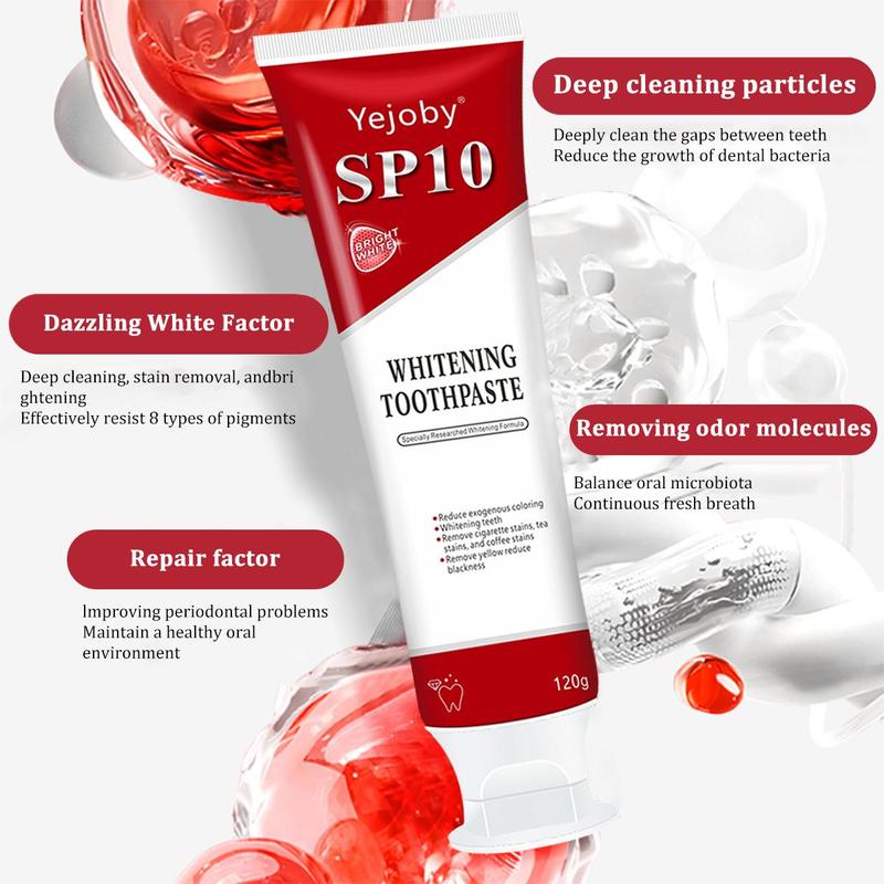 (3 Counts only 12$) Super Probiotic Sp-10 Toothpaste, Sp-10 Ultra Whitening Toothpaste, Sp 10 Toothpaste,Fresh Breath, Sp-10 Toothpaste 4.9 oz SP-8,SP-8 SP-6 SP-4 sp-8 sp-6 sp-4 sp8 sp6 sp4 SP-10