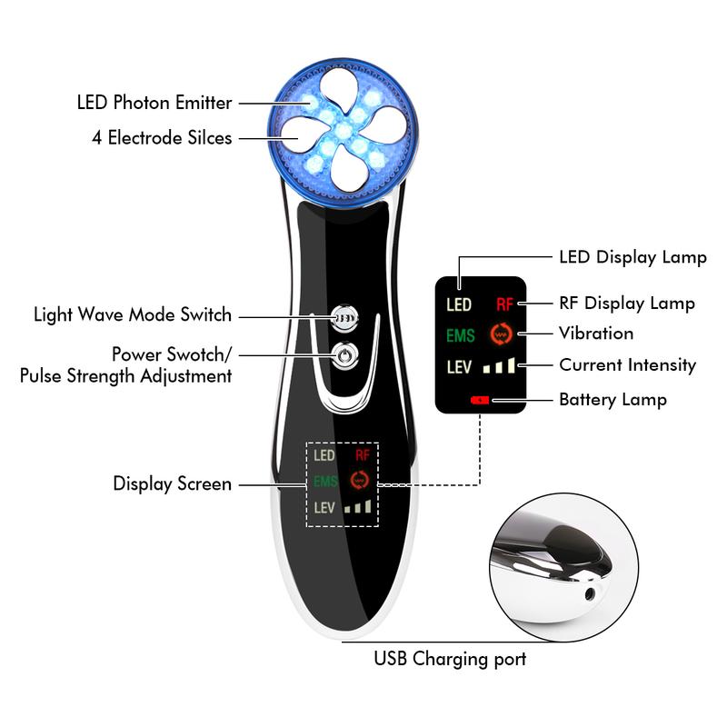 CARER SPARK RF Face Lifting Skin Tightening Device Facial Comfort Beauty Machine