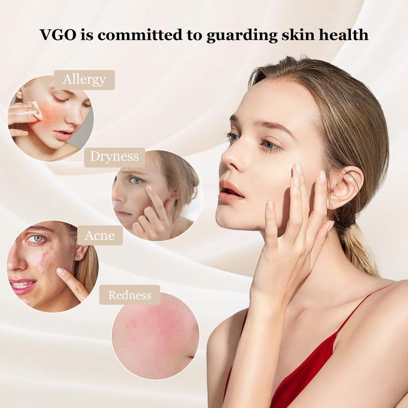 VGO Tender Care Trio: Sensitive Skin's Ultimate So Skin Repair Moisturizing Skincare Comfort Radiant Boost Repair Set: Hydration Radiance and Anti-Aging Hydrating anti-aging hydrating youthful glow