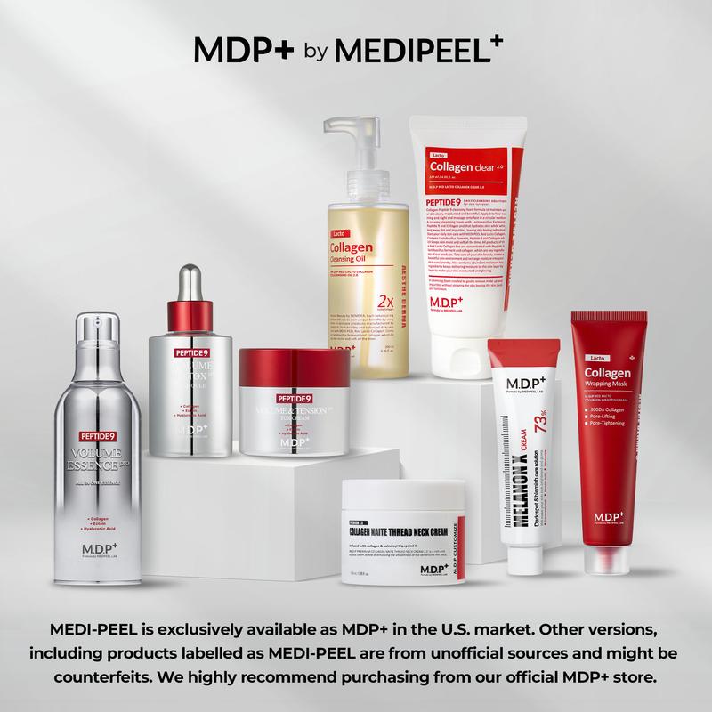 [MDP+ Official Shop] MEDI-PEEL RED LACTO COLLAGEN CLEAR 2.0, Peptide, Pore Tightening, Daily Moisturizing Cleanser, Deep Pore Cleansing, Foaming Facial Wash, Facial Cleansing | 4.05 fl.oz, 120ml