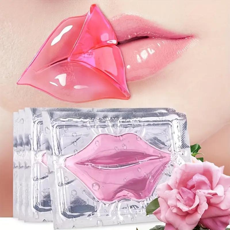 Collagen Crystal Lip Mask, 20pcs set Hydrating Lip Care Mask, Moisturizing Lip Care Product for Women, Perfect Gift Set for Mother