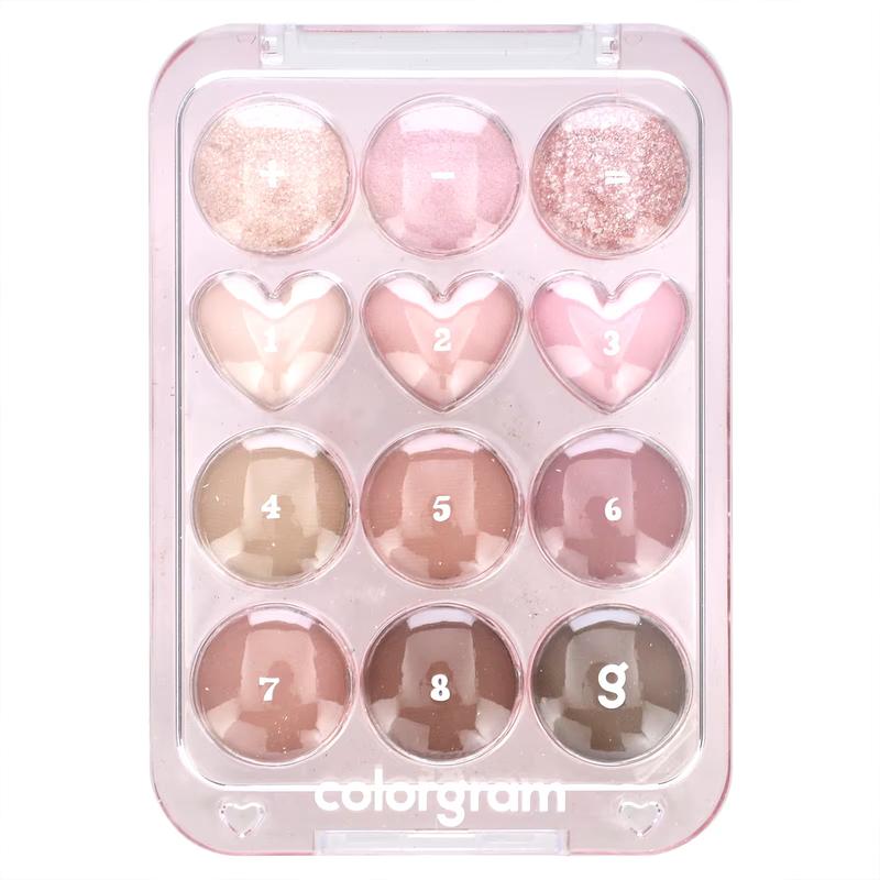 colorgram - PinPoint Eyeshadow Palette - Korean Eye Makeup Smooth Blend