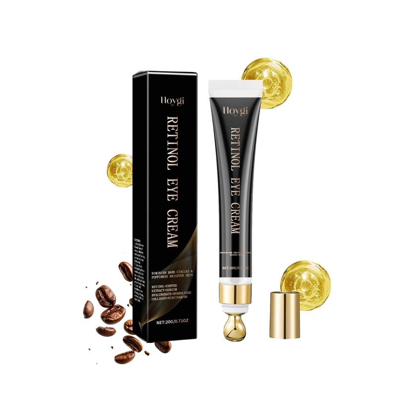 Caffeine Eye Cream, Moisturizing & Firming Eye Care Cream for Reduces The Look Of Fine Lines, Eye Care Product for Women & Men