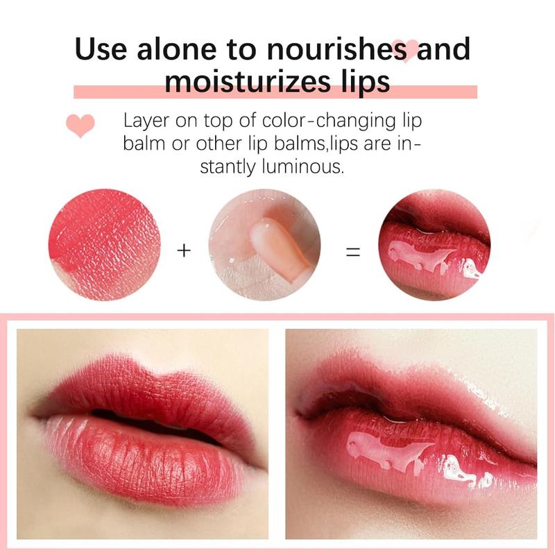 NEW  Hydrating Lip Oil - Moisturizing, Plumping Lip Gloss Balm With Cherry Tint Skincare Comfort Moisturizer Moisture Hydrate