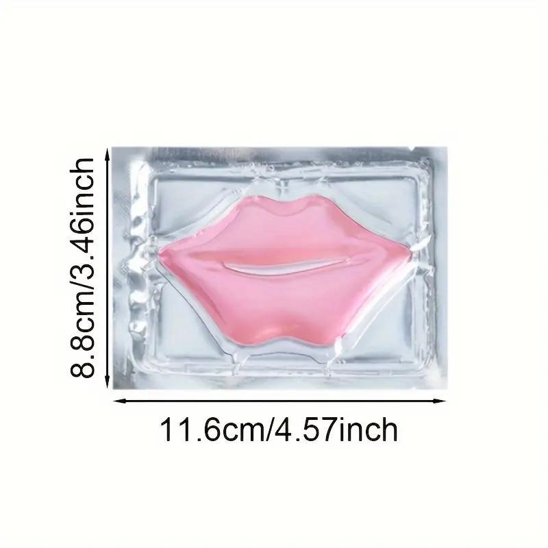 Collagen Crystal Lip Mask, 20pcs set Hydrating Lip Care Mask, Moisturizing Lip Care Product for Women, Perfect Gift Set for Mother