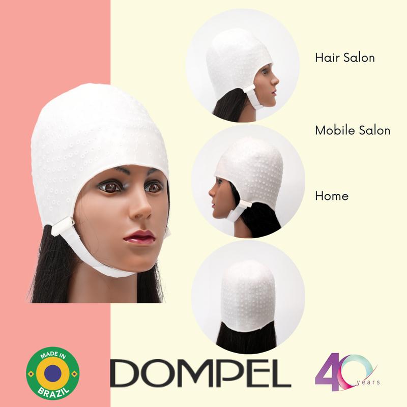 Dompel Silicone Highlight Hair Cap with Needle | Model 233-CA Haircare Salon