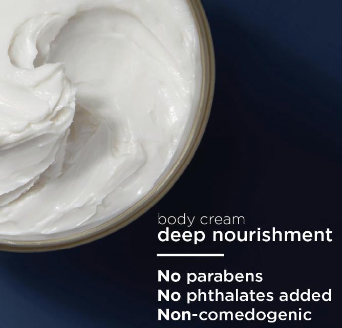 Vaseline Deep Nourishment Body Cream Pure Shea Butter, Coconut Oil, 10 oz Body Care Moisturizer Radiant Sensitive Hydrating