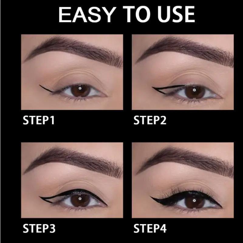 Creamy Texture Eyeliner, 1 Count 2 Counts EasyColoring Sweat Proof High Pier Pencil, DailyMakeup Accessories for Women and Girls, BackTo School