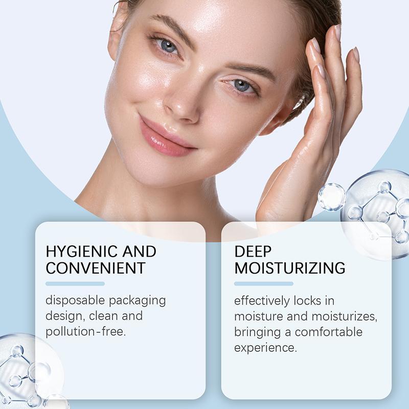 Hyaluronic Acid Moisturizing Serum, 30pcs box Hydrating Brightening Facial Essence, Nourishing Face Skin Care Product for Women & Men