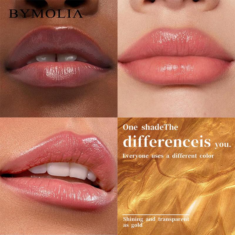 BYMOLIA Transferproof Lipstick,Color-Changing Lipstick ,  Shine,Long Lasting,Moisturizing, & Perfect for Thanksgiving Gifts