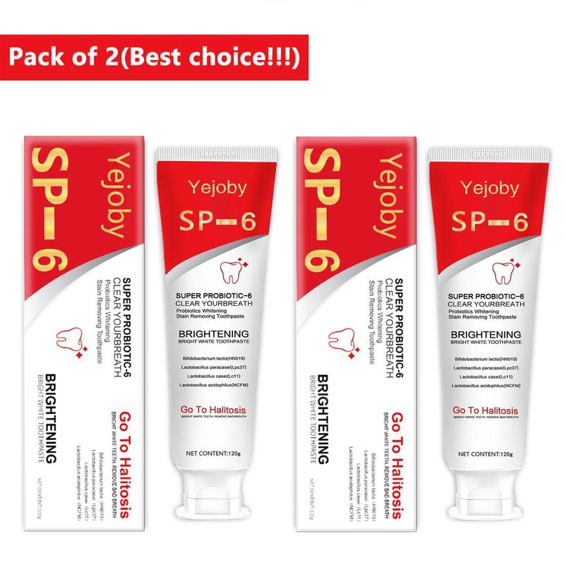 2024 Sp-6 Brighten Toothpaste,Probiotics Bright Brighten Toothpaste,Sp 6 Toothpaste,Brighten Toothpaste Sp-6,Sp-6 Probiotics Brighten Toothpaste,Fresh Breath