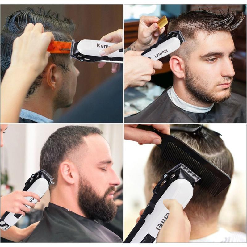 Professional Hair Clippers Trimmer Kit Men Cutting Machine Barber Salon US