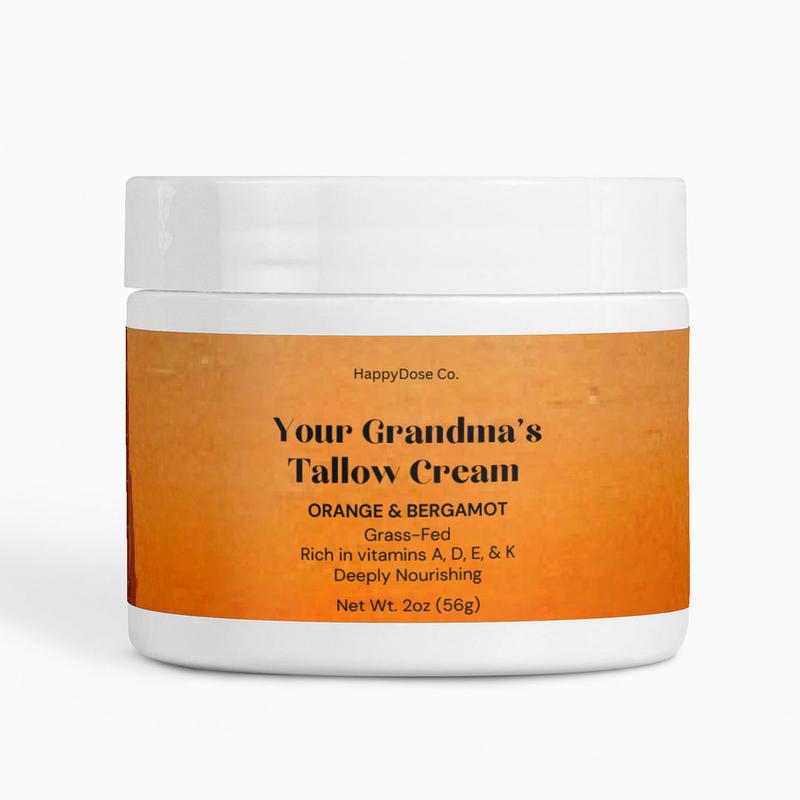 Tallow Cream Orange & Bergamot