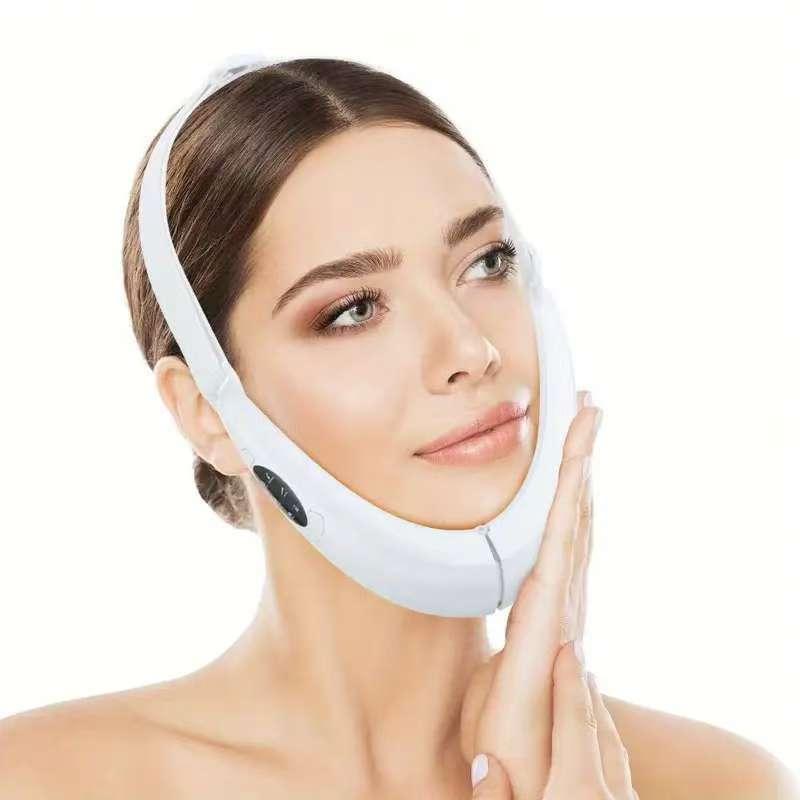 Smart Facial Massager, 5 Modes Facial Massage Tool, Hot Compress Face Belt, Facial Skin Care Tool for Women, Personal Care Appliances