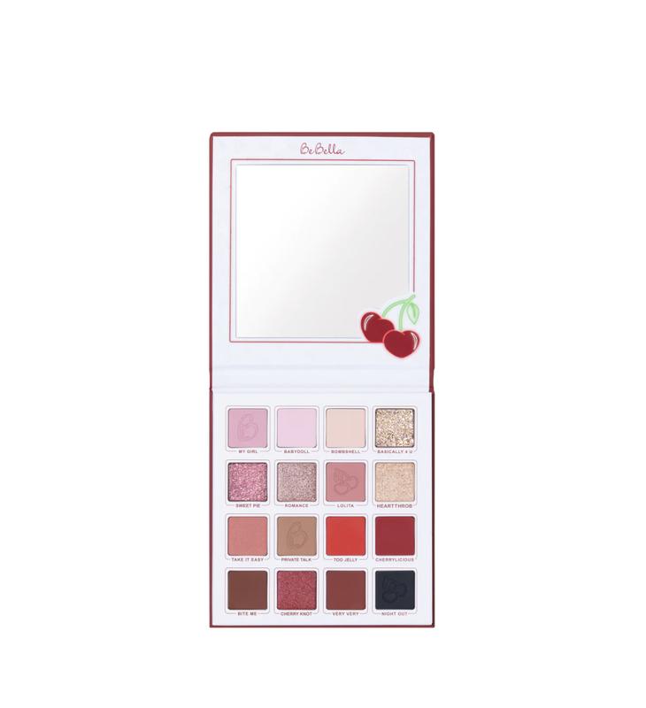 BEBELLA - VERY CHERRY SHADOW PALETTE Eyeshadow Makeup