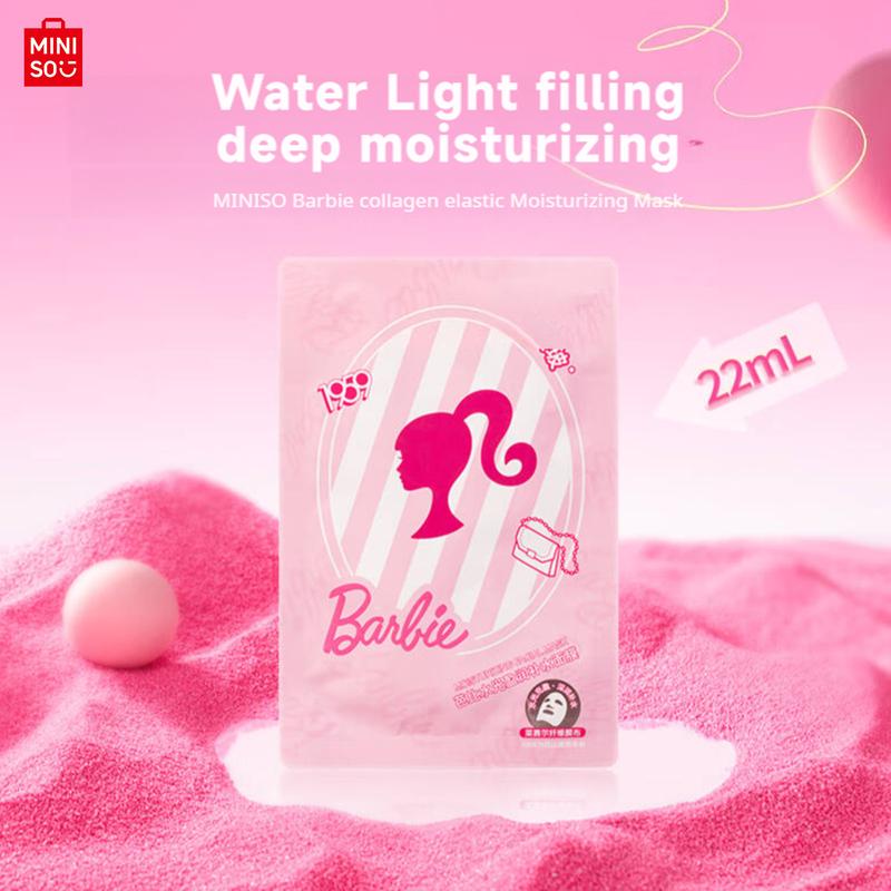 Barbie Series - Mask Clear Hydrating Moisturizing Mask Daily care, repair skin. Barbie power of skin care,1 tablet