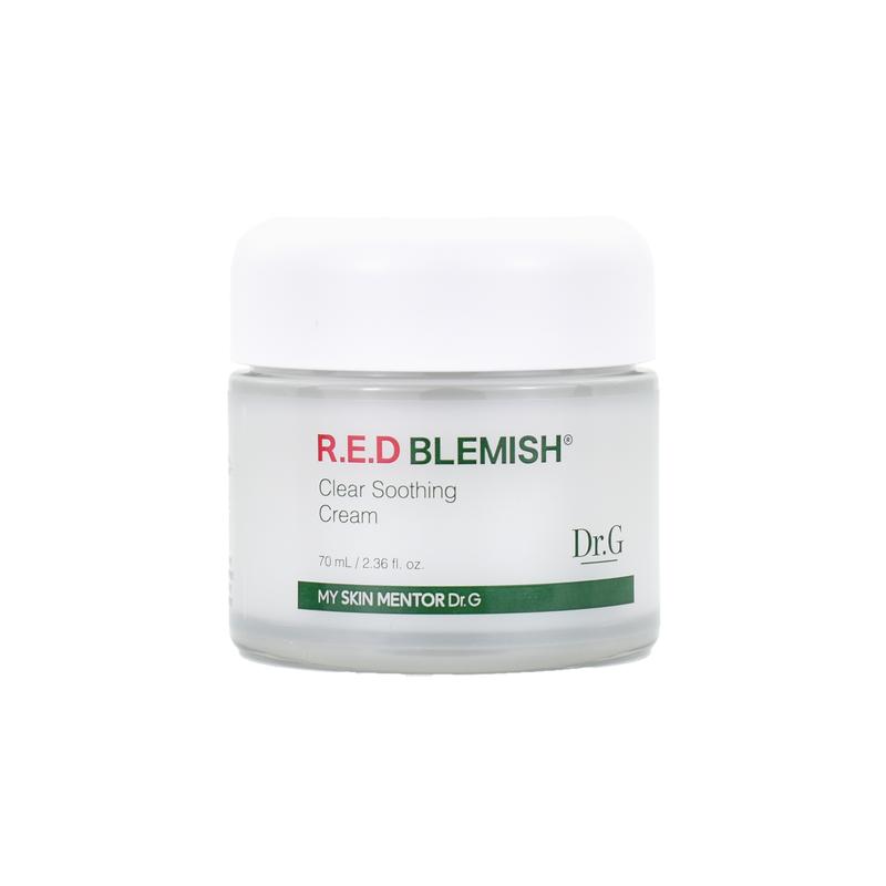 Dr.G Red Blemish Clear Soothing Cream (70ml) Moisturizers Gentle Skincare