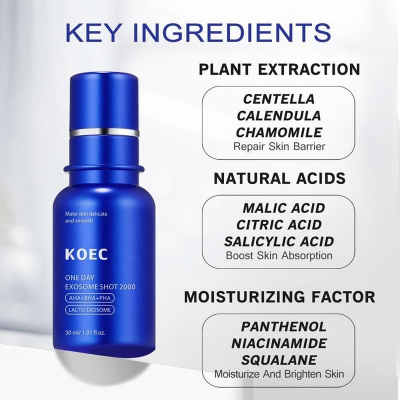 KOEC Korean Home Aesthetic Duo – Achieve Glass Glow Skin with Zero Exosome Spicule Serum & Collagen Niacinamide Jelly Cream Combo