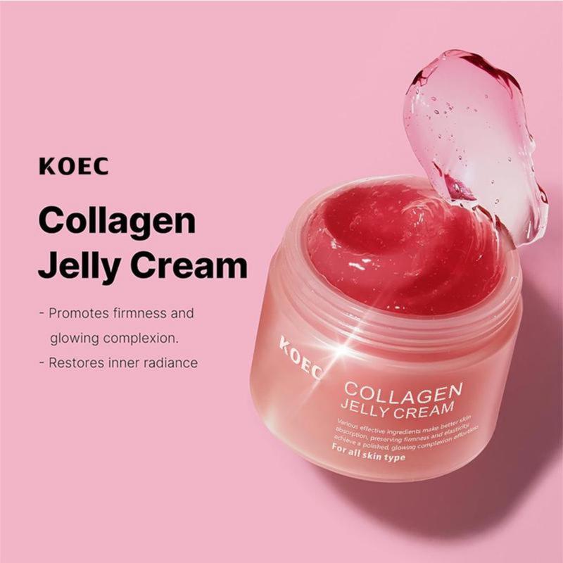 KOEC Korean Home Aesthetic Duo – Achieve Glass Glow Skin with Zero Exosome Spicule Serum & Collagen Niacinamide Jelly Cream Combo