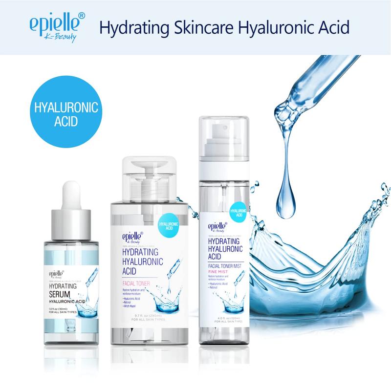 Hyaluronic Acid Serum for All Skin Types | 100% Vegan & Cruelty-Free Hydrate Hydrating