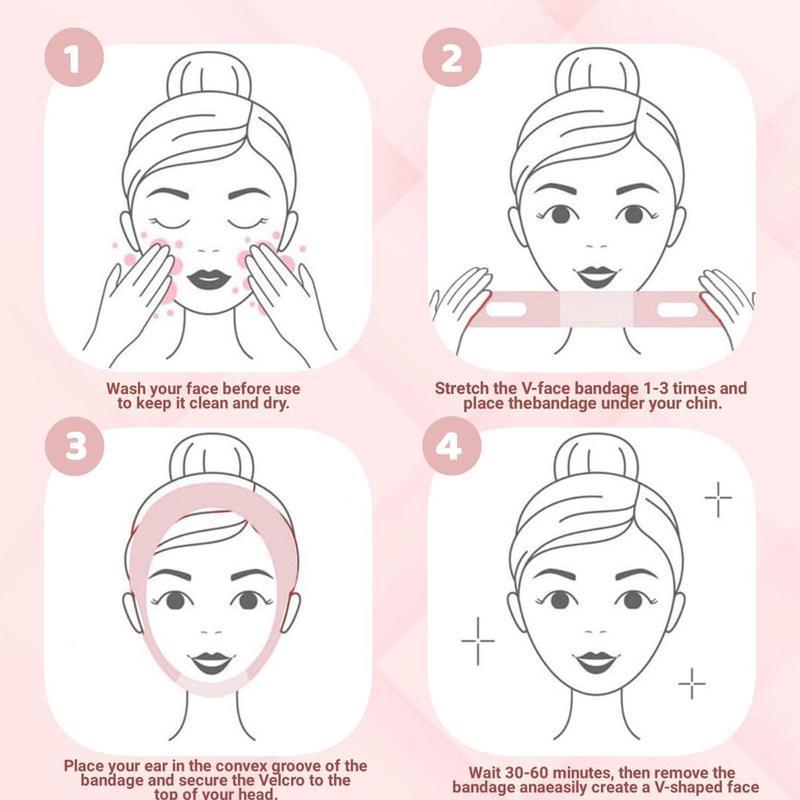 Beauty & Personal Care Product, Skincare Tools,V Line Lifting Mask with Chin Strap for Double Chin, Face Skincare Lifting Belt for Women z1