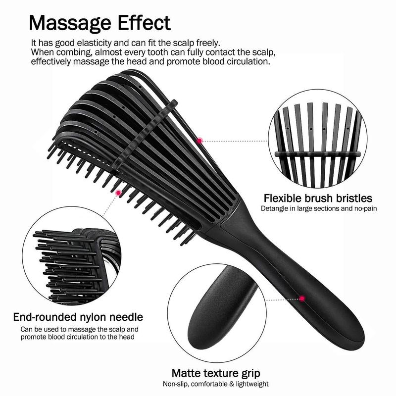 Hair Styling Tool Set, 5 Counts Hair Styling Comb & Hair Braiding Tool Set, Hair Styling Accessories For Women & Girls