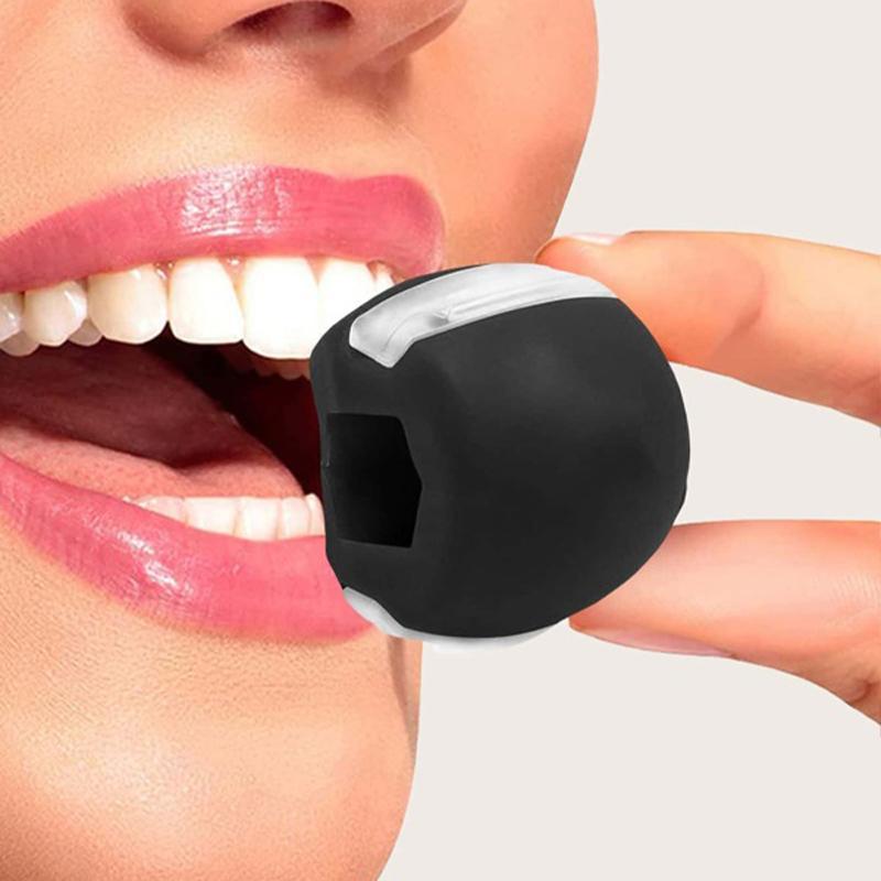 Portable Comfort Jaw Face Neck Toning Exerciser, Mini Ball-shaped Jawline Exerciser, Skincare Facial Muscle Exercisers, Professional Beauty Tools for Home Travel Women & Men, Mouth Breather Jaw Line, Gifts for Men