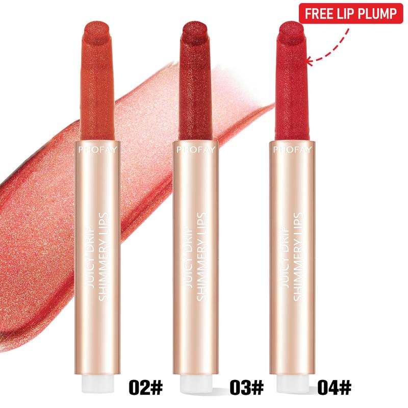 Flash deal  Gift Juicy Spicy Lip Plump Shimmer Glass Soft Cosmetic Makeup Sets