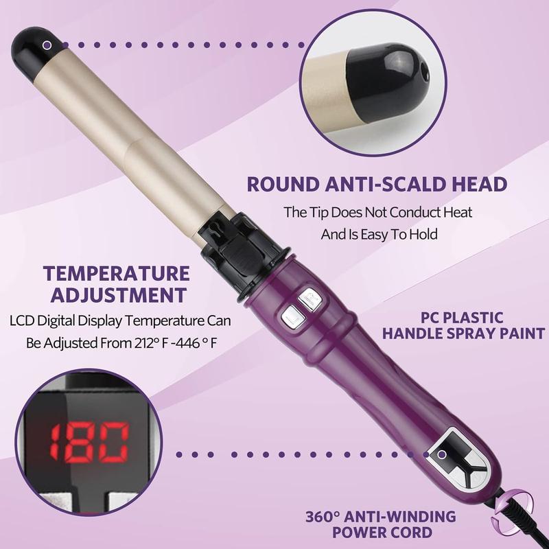 Fully automatic rotating electric curling iron and automatic curling iron