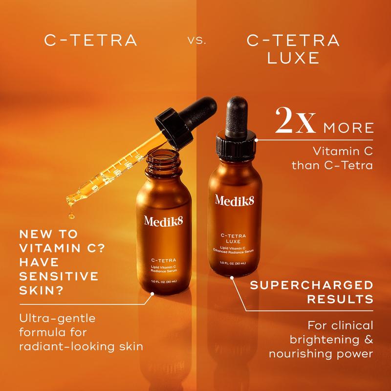 Medik8 C-Tetra Vitamin C Lightweight Serum Skincare for Radiant Skin - Gentle, Radiance