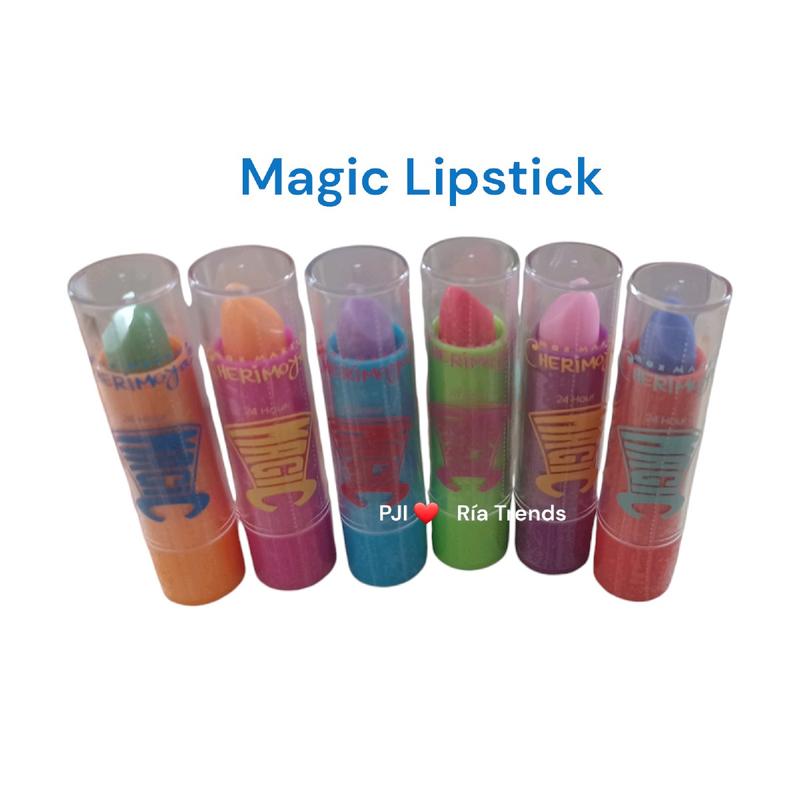 Princess Magic Lipstick with Aloe Vera Lip Care Moisturizing Smooth Hydrating