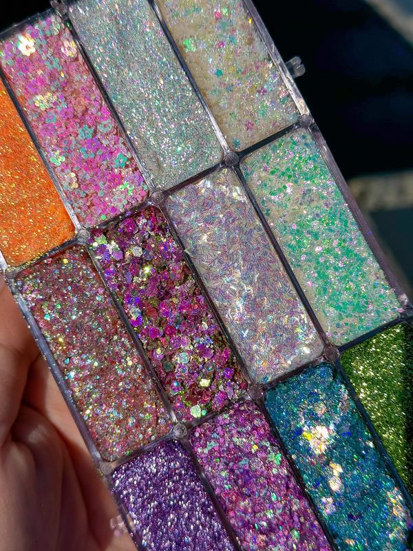 Spring Fling Glitter Palette - Cosmetic Glitter Gel by Slayfire Cosmetics