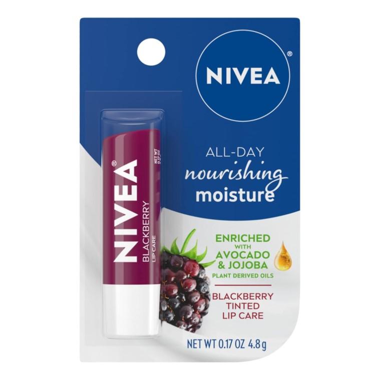 Nivea Lip Balm - Blackberry Shine - 0.17oz, 0.17 Oz