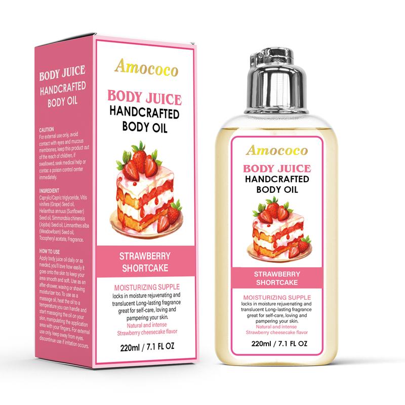 AMOCOCO Body essence Oil Moisturizing Nourishing Fragrance Brightening Body Lotion Body Care Moisturizer Skin Care