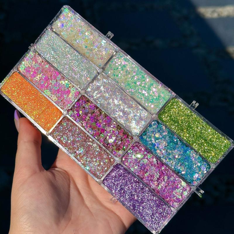 Spring Fling Glitter Palette - Cosmetic Glitter Gel by Slayfire Cosmetics